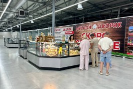 В конце улицы Дзержинского в Калининграде открыли новый фермерский рынок