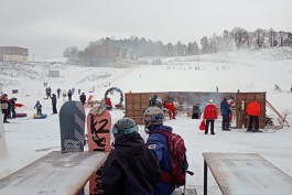 Под Озёрском открыли горнолыжный комплекс